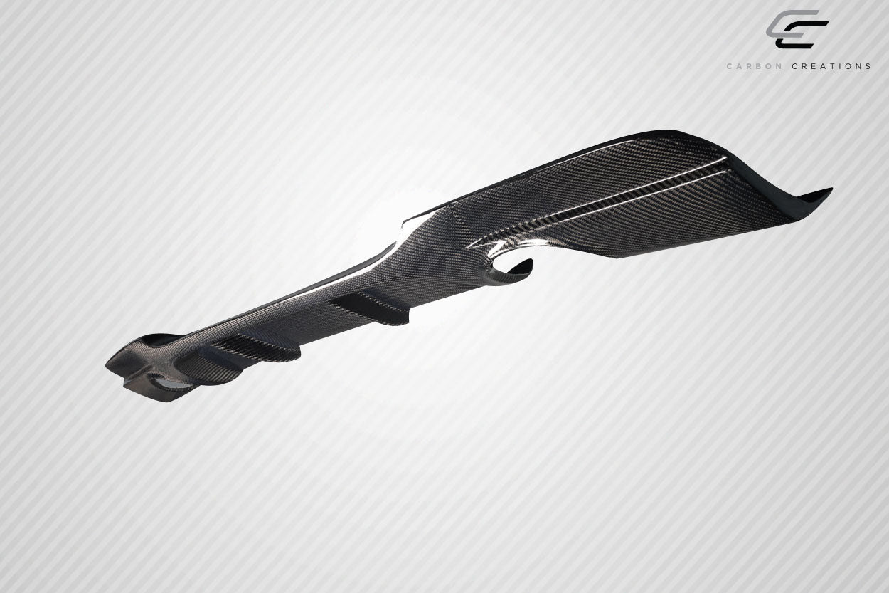 Carbon Creations PTG Type Rear Lip Add On Spoiler Compatible With 2008-2013 BMW M3 - 1 Piece - 118027