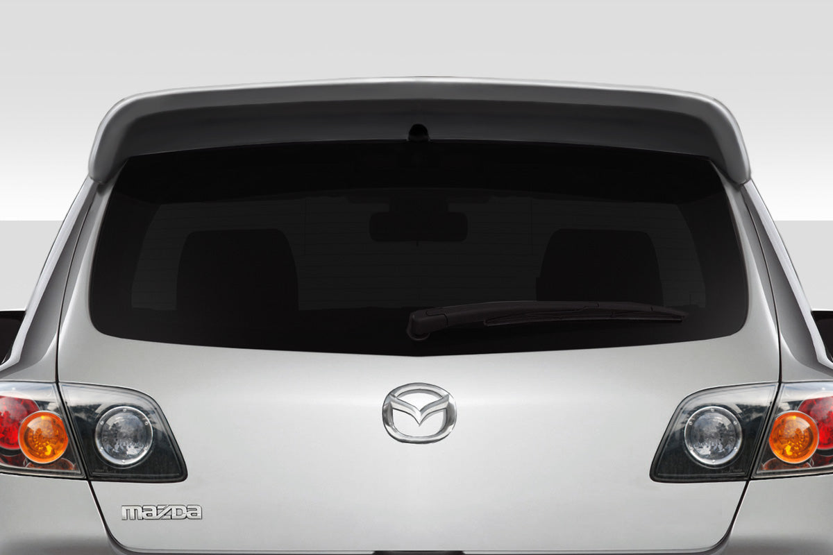 Extreme Dimensions Duraflex SBR Wing Spoiler Compatible With 2004-2009 Mazda 3 - 1 Piece - 118028
