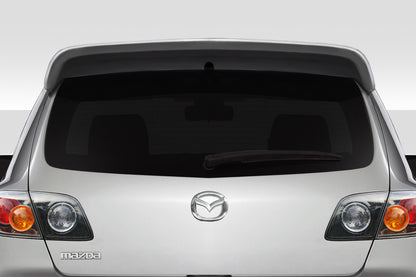 Extreme Dimensions Duraflex SBR Wing Spoiler Compatible With 2004-2009 Mazda 3 - 1 Piece - 118028