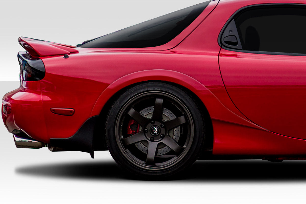Extreme Dimensions Duraflex Fuji Side Skirts Compatible With 1993-1997 Mazda RX7 - 2 Piece - 118031