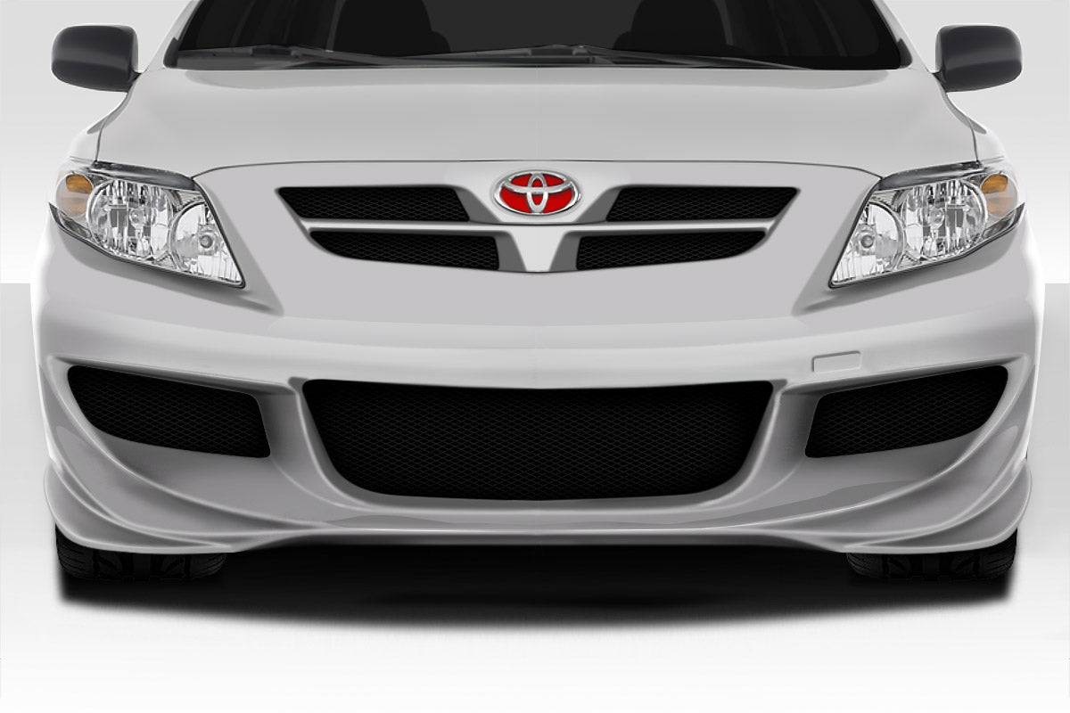 Extreme Dimensions Duraflex RS-1 Front Bumper Cover Compatible With 2009-2010 Toyota Corolla - 1 Piece - 118033