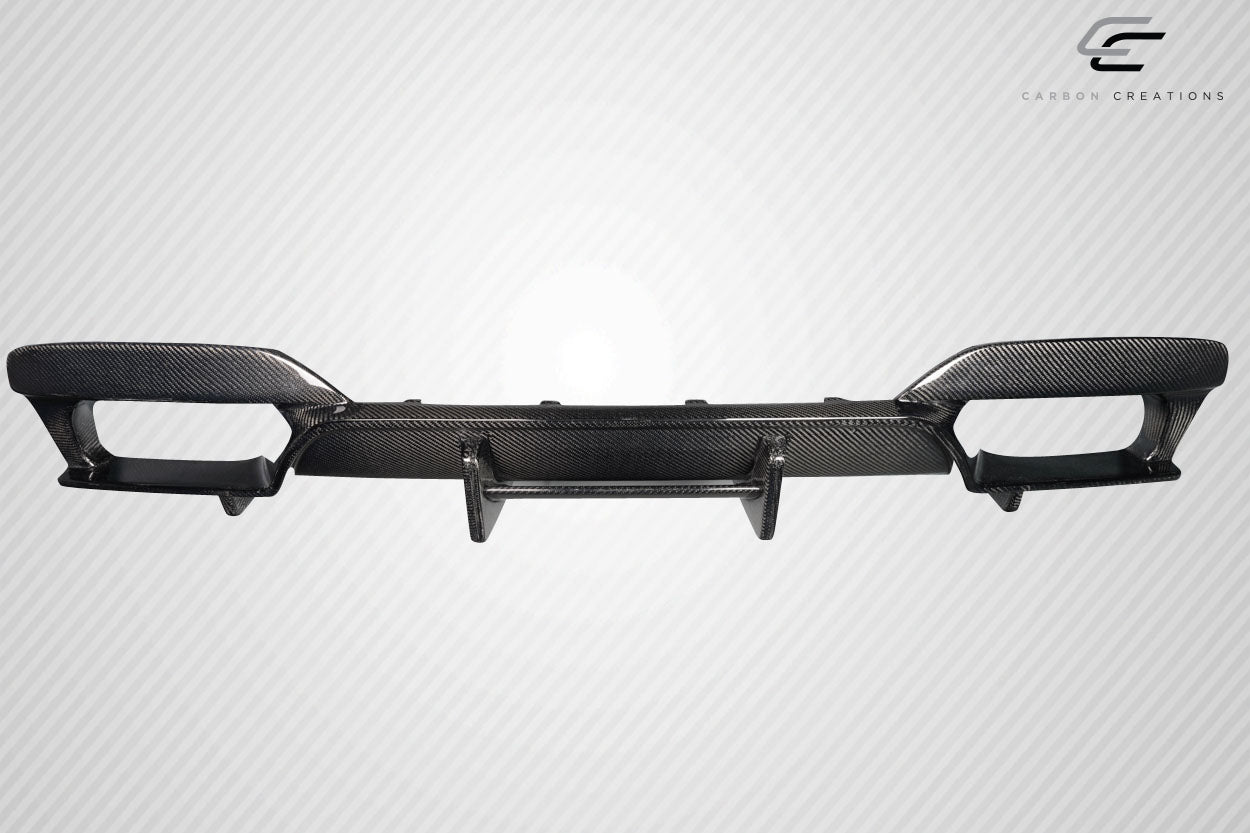 Carbon Creations Sceptre Rear Lip Add On Spoiler Compatible With 2011-2019 BMW 6 Series - 3 Piece - 118039