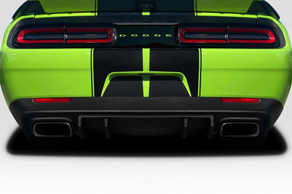 Extreme Dimensions Duraflex Patriot Rear Lip Add On Spoiler Compatible With 2015-2023 Dodge Challenger - 1 Piece - 118040