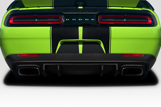 Extreme Dimensions Duraflex Patriot Rear Lip Add On Spoiler Compatible With 2015-2023 Dodge Challenger - 1 Piece - 118040