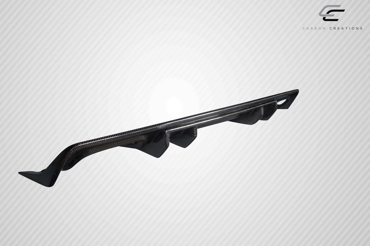 Carbon Creations Turn Auto Rear Lip Add On Spoiler Compatible With 2015-2023 Dodge Challenger - 1 Piece - 118041