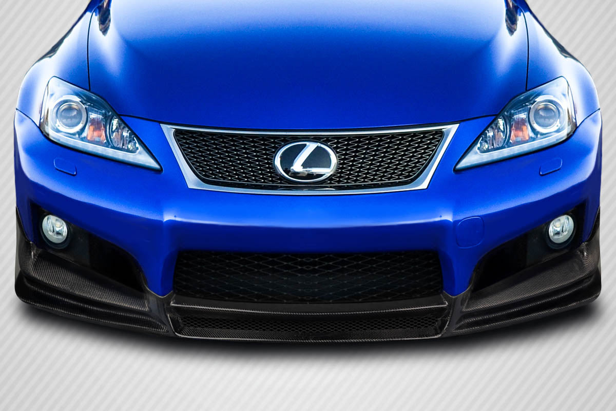 Carbon Creations C1 Front Lip Spoiler Compatible With 2008-2014 Lexus IS-F - 1 Piece - 118043