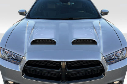 Extreme Dimensions Duraflex Redeye Look Hood Compatible With 2011-2014 Dodge Charger - 1 Piece - 118044