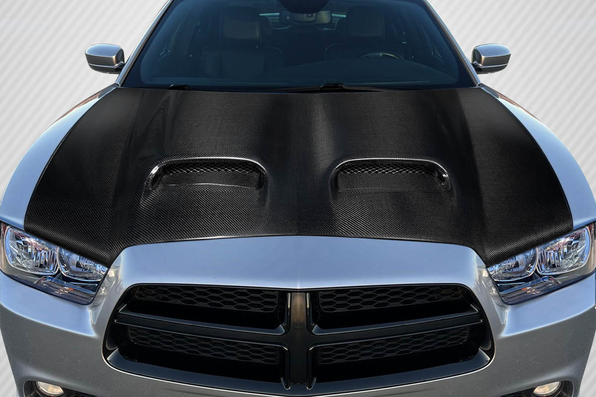 Carbon Creations Redeye Look Hood Compatible With 2011-2014 Dodge Charger - 1 Piece - 118045
