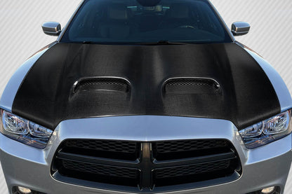 Carbon Creations Redeye Look Hood Compatible With 2011-2014 Dodge Charger - 1 Piece - 118045