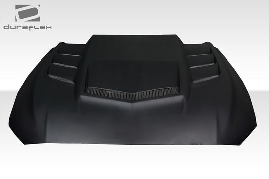 Extreme Dimensions Duraflex Interceptor Hood Compatible With 2018-2023 Ford Mustang - 1 Piece - 118046