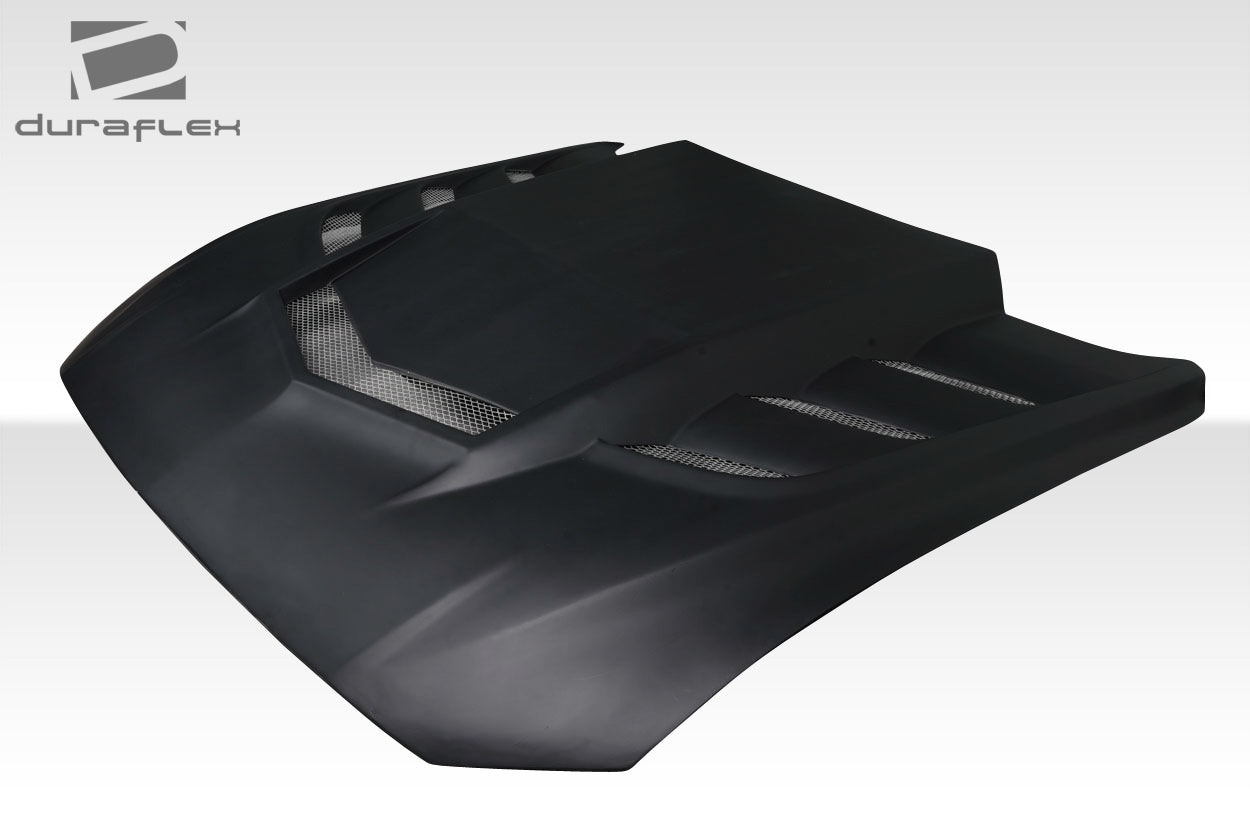 Extreme Dimensions Duraflex Interceptor Hood Compatible With 2018-2023 Ford Mustang - 1 Piece - 118046