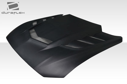 Extreme Dimensions Duraflex Interceptor Hood Compatible With 2018-2023 Ford Mustang - 1 Piece - 118046