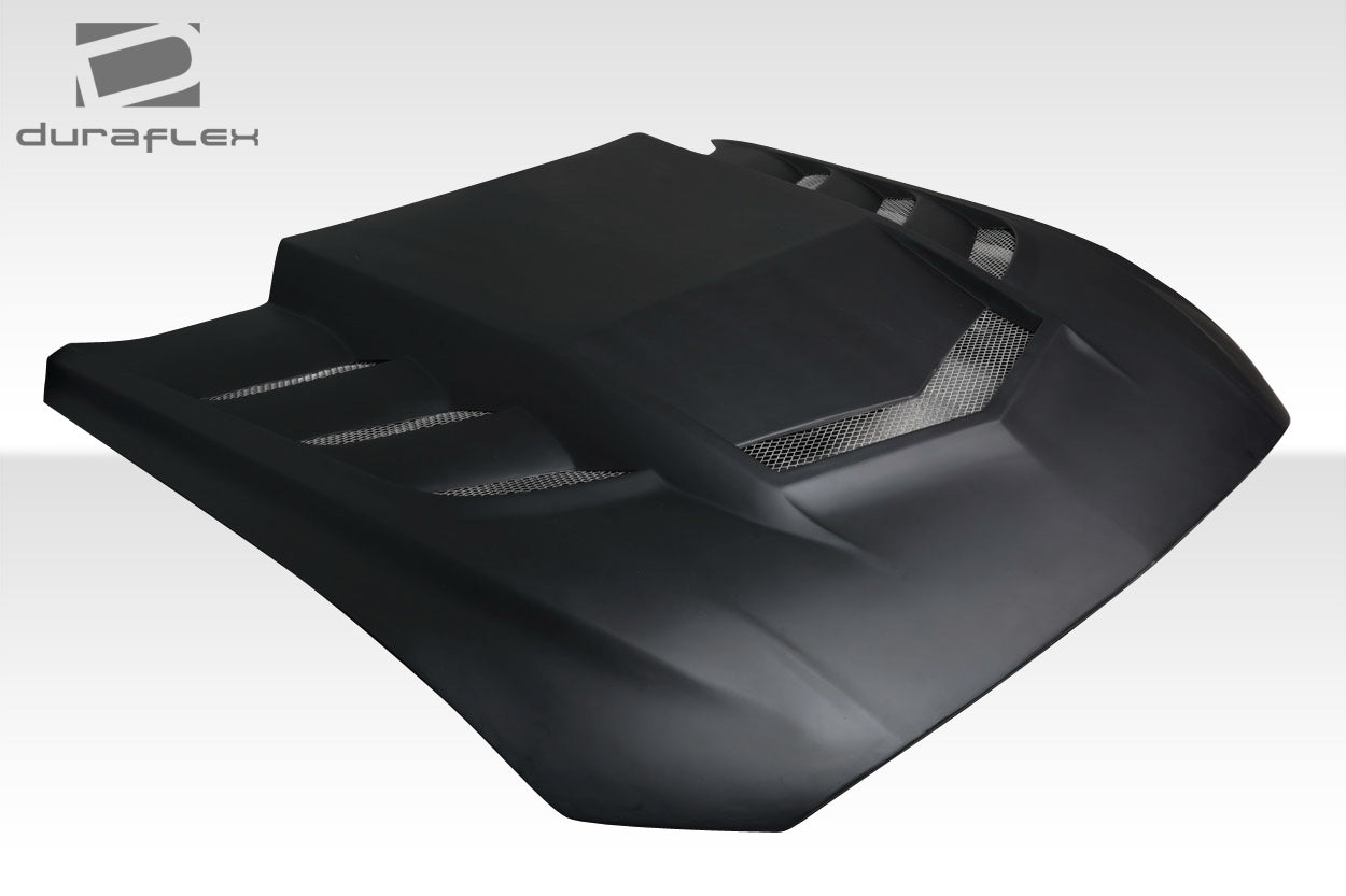 Extreme Dimensions Duraflex Interceptor Hood Compatible With 2018-2023 Ford Mustang - 1 Piece - 118046