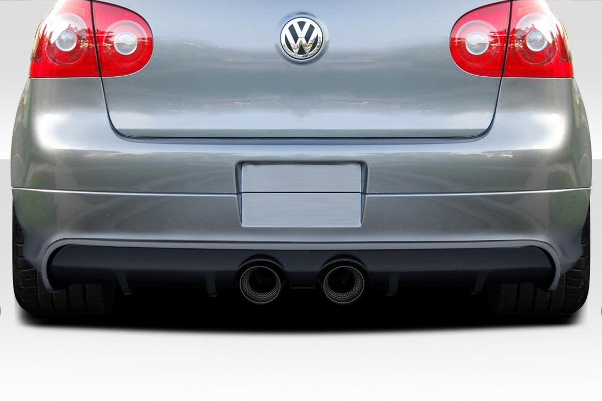 Extreme Dimensions Duraflex ETF Tune Rear Lip Add On Spoiler Compatible With 2006-2009 Volkswagen Golf - 1 Piece - 118054