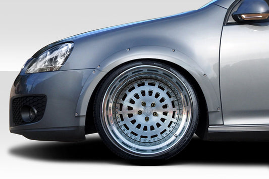 Extreme Dimensions Duraflex ETF Tune Front Fenders Flare Compatible With 2006-2009 Volkswagen Golf - 2 Piece - 118055