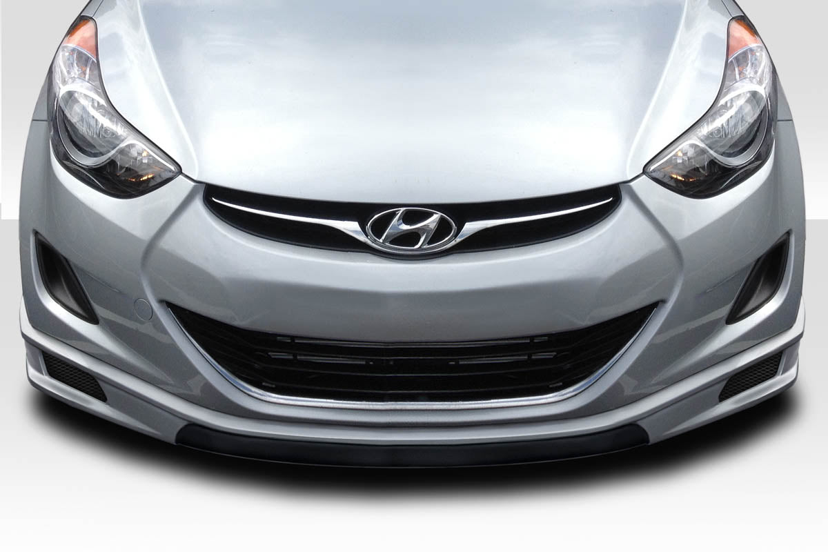 Extreme Dimensions Duraflex SQR Front Lip Spoiler Compatible With 2011-2013 Hyundai Elantra - 1 Piece - 118065