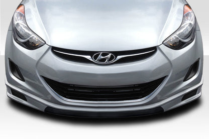 Extreme Dimensions Duraflex SQR Front Lip Spoiler Compatible With 2011-2013 Hyundai Elantra - 1 Piece - 118065