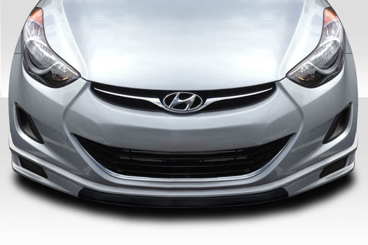 Extreme Dimensions Duraflex SQR Front Lip Spoiler Compatible With 2011-2013 Hyundai Elantra - 1 Piece - 118065