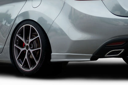 Extreme Dimensions Duraflex SQR Rear Spats Compatible With 2011-2013 Hyundai Elantra - 2 Piece - 118070