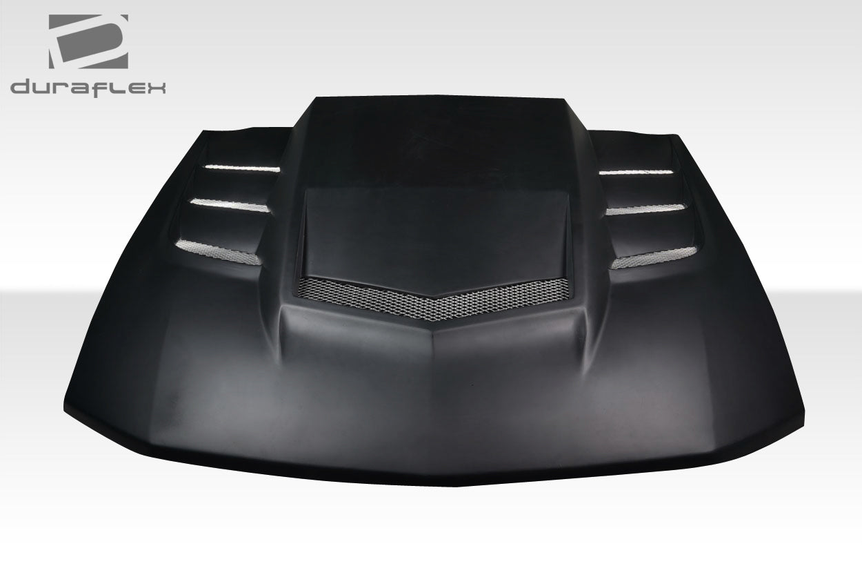 Extreme Dimensions Duraflex Interceptor Hood Compatible With 2005-2009 Ford Mustang - 1 Piece - 118076