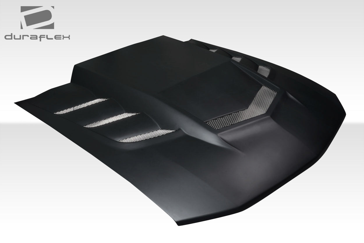Extreme Dimensions Duraflex Interceptor Hood Compatible With 2005-2009 Ford Mustang - 1 Piece - 118076