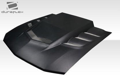 Extreme Dimensions Duraflex Interceptor Hood Compatible With 2005-2009 Ford Mustang - 1 Piece - 118076