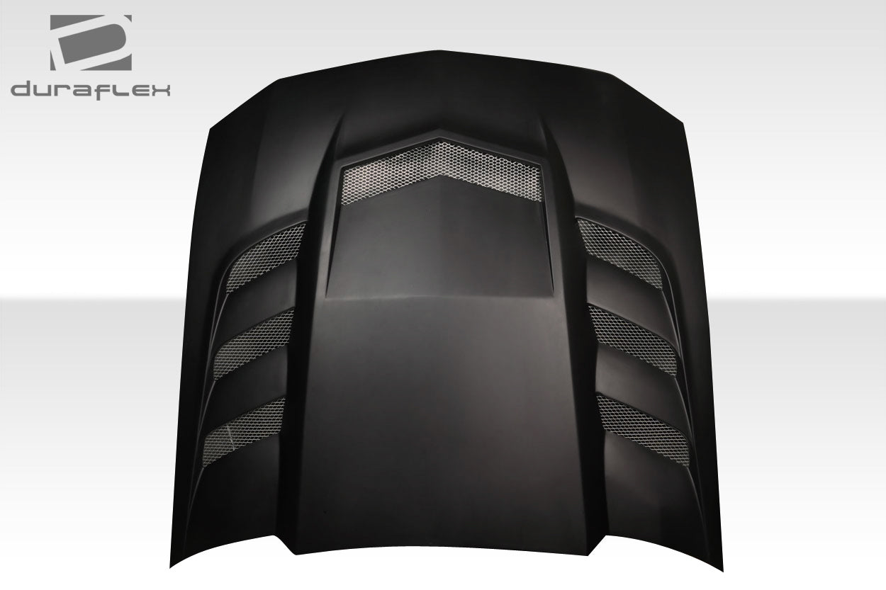 Extreme Dimensions Duraflex Interceptor Hood Compatible With 2005-2009 Ford Mustang - 1 Piece - 118076