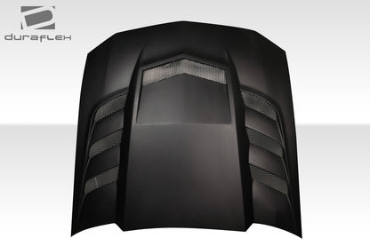 Extreme Dimensions Duraflex Interceptor Hood Compatible With 2005-2009 Ford Mustang - 1 Piece - 118076