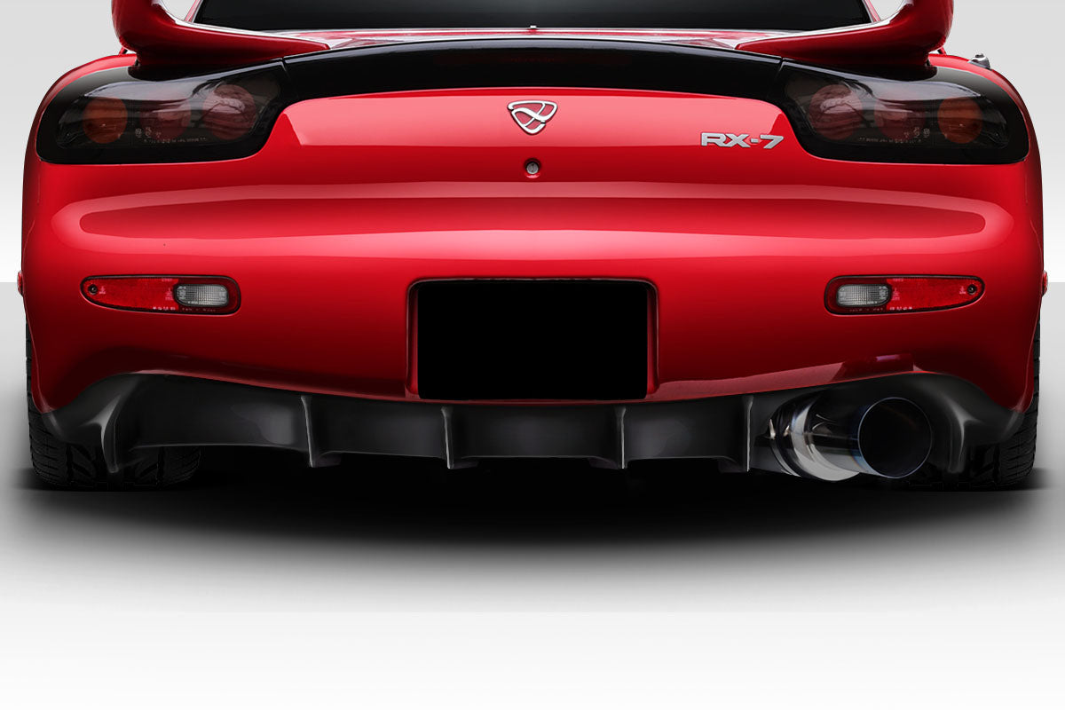 Extreme Dimensions Duraflex Street Rio Rear Lip Add On Spoiler Compatible With 1993-1997 Mazda RX7 - 1 Piece - 118084