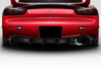 Extreme Dimensions Duraflex Street Rio Rear Lip Add On Spoiler Compatible With 1993-1997 Mazda RX7 - 1 Piece - 118084