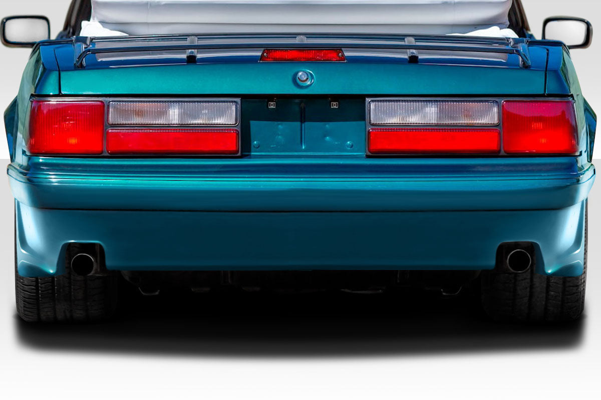 Extreme Dimensions Duraflex Apex Aero Rear Lip Add On Spoiler Compatible With 1979-1993 Ford Mustang - 1 Piece - 118087