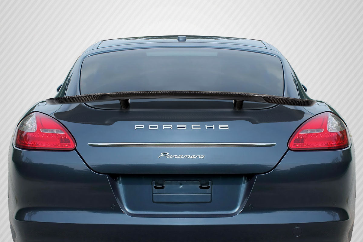 Carbon Creations M-Wave Wing Spoiler Compatible With 2010-2013 Porsche Panamera - 1 Piece - 118095