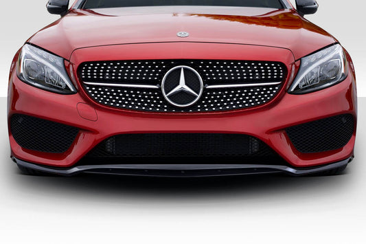 Extreme Dimensions Duraflex Autohaus Front Lip Spoiler Compatible With 2015-2018 Mercedes C Class - 1 Piece - 118096