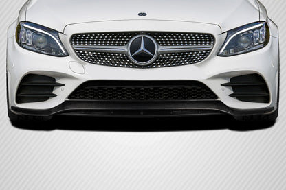 Carbon Creations Autohaus Front Lip Spoiler for2015-2018 Mercedes C43 W205 - 1 Piece - 118097