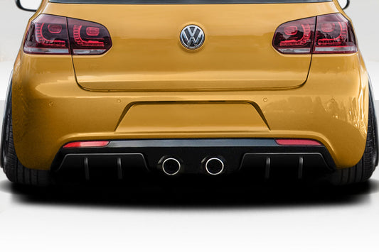 Extreme Dimensions Duraflex RSO Moto Rear Lip Add On Spoiler Compatible With 2012-2013 Volkswagen Golf - 2 Piece - 118102
