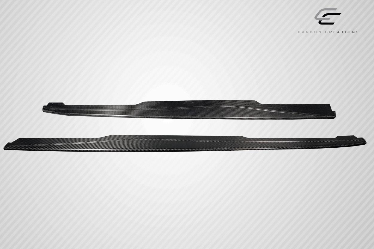 Carbon Creations TurboT Sideskirts Compatible With 9-2020 Nissan 370Z - 2 Piece - 118108