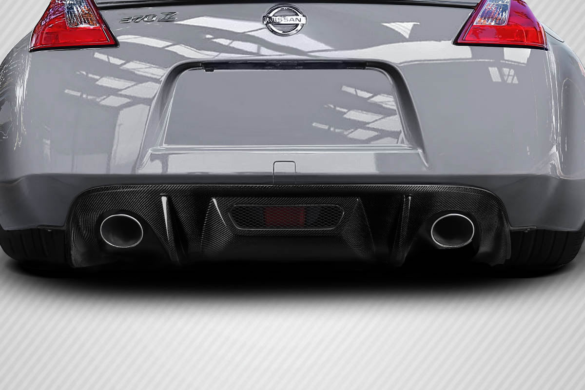 Carbon Creations TurboT Rear Lip Add On Spoiler Compatible With 9-2020 Nissan 370Z - 1 Piece - 118110