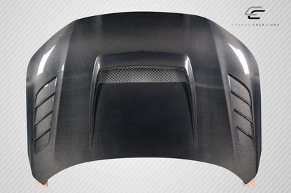 Carbon Creations JS Hood Compatible With 2022-2023 Honda Civic - 1 Piece - 118116