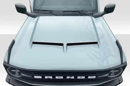 Extreme Dimensions Duraflex GT500 Hood Compatible With 2021-2023 Ford Bronco - 1 Piece - 118119