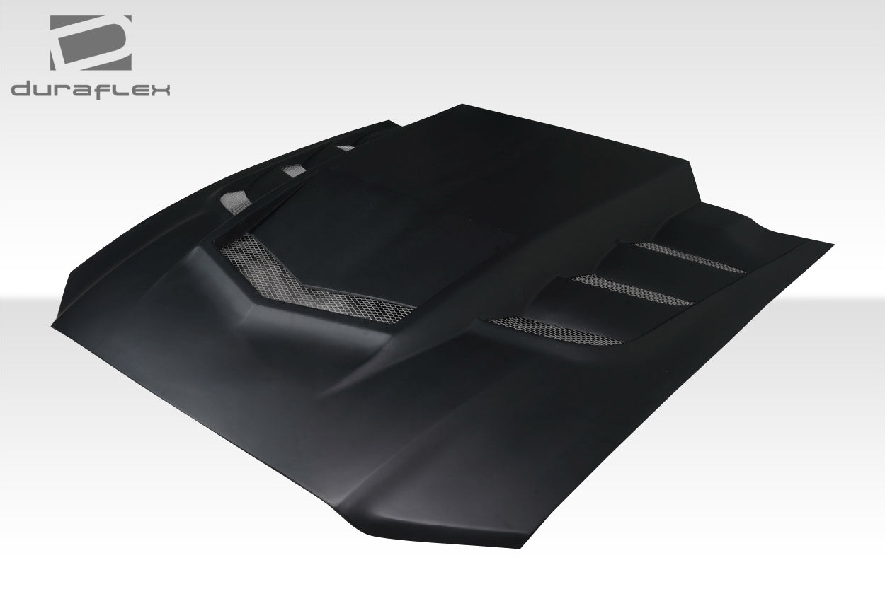 Extreme Dimensions Duraflex Interceptor Hood Compatible With 2013-2014 Ford Mustang - 1 Piece - 118125