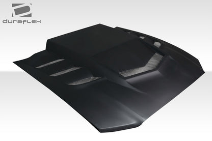 Extreme Dimensions Duraflex Interceptor Hood Compatible With 2013-2014 Ford Mustang - 1 Piece - 118125