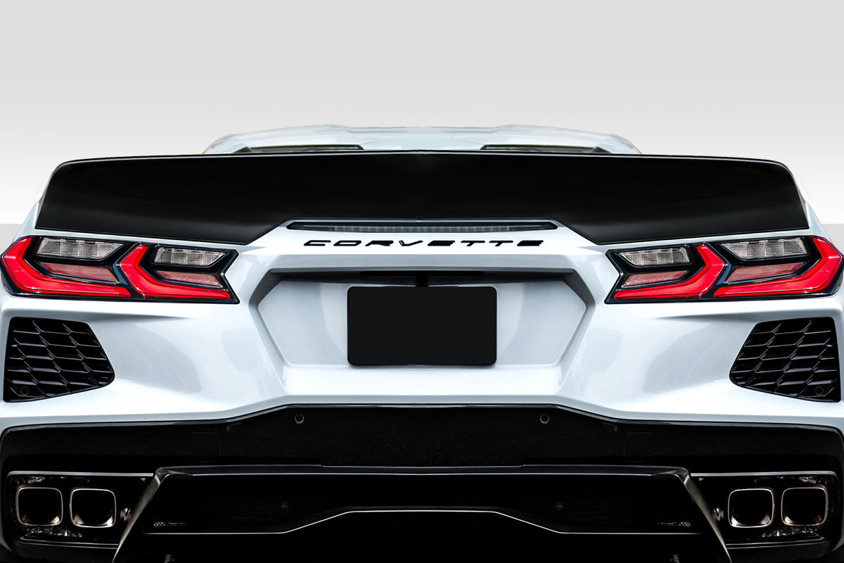 Extreme Dimensions Duraflex Duckbill Wing Spoiler Compatible With 2020-2023 Chevrolet Corvette - 1 Piece - 118135