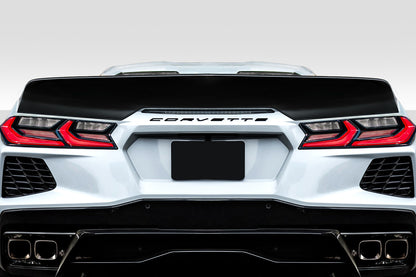 Extreme Dimensions Duraflex Duckbill Wing Spoiler Compatible With 2020-2023 Chevrolet Corvette - 1 Piece - 118135