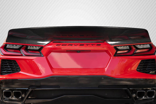 Carbon Creations Duckbill Wing Spoiler Compatible With 2020-2023 Chevrolet Corvette - 1 Piece - 118136