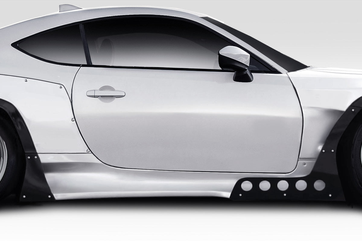 Extreme Dimensions Duraflex Taka Sideskirts Compatible With 2022-2023 Toyota GR86 - 6 Piece - 118143