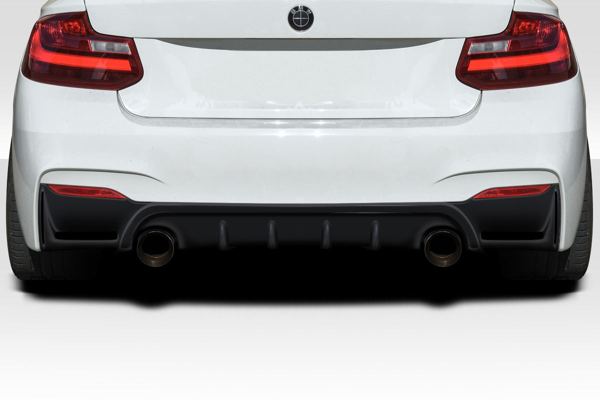Extreme Dimensions Duraflex Werks Rear Lip Add On Spoiler Compatible With 2014-2021 BMW 2 Series - 1 Piece - 118148