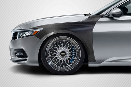 Carbon Creations OEM Look Front Fenders Compatible With 2018-2022 Honda Accord - 2 Piece - 118153