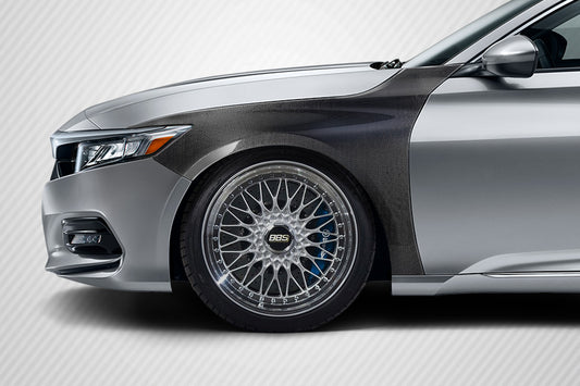 Carbon Creations OEM Look Front Fenders Compatible With 2018-2022 Honda Accord - 2 Piece - 118153