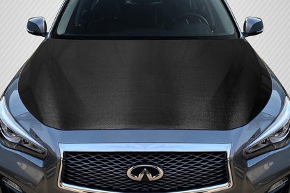 Carbon Creations OEM Look Hood Compatible With 2014-18 Infiniti Q50 - 1 Piece - 118157