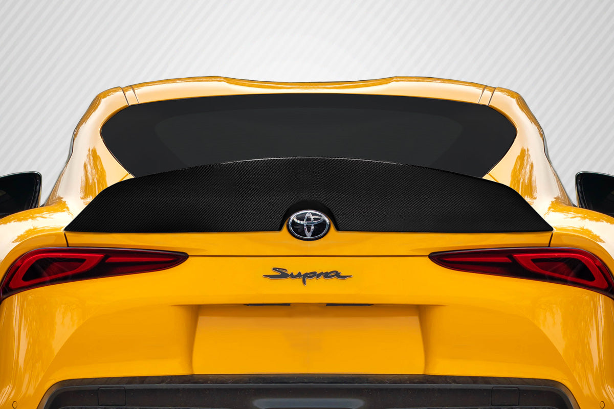 Carbon Creations Attack Aero Wing Spoiler Compatible With 2019-2023 Toyota Supra A90 - 1 Piece - 118165